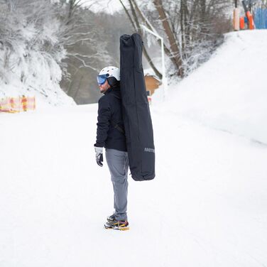 Чохол для сноуборду Meteor - до 167 см, водонепроникний, міцний, чорний
