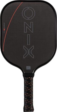 Падл для піклболу Onix Evoke Premier Pro Raw Carbon - Чорний (16 мм, Максимальний контроль)