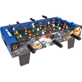 Дитячий настільний футбол COLORBABY з дерева, синій, 69x37x24 см, для дітей від 3 років