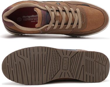 ARRIGO BELLO Кросівки чоловічі для активного відпочинку, роботи та хайкінгу. Легкі, розміри 41-46, колір: коричневий