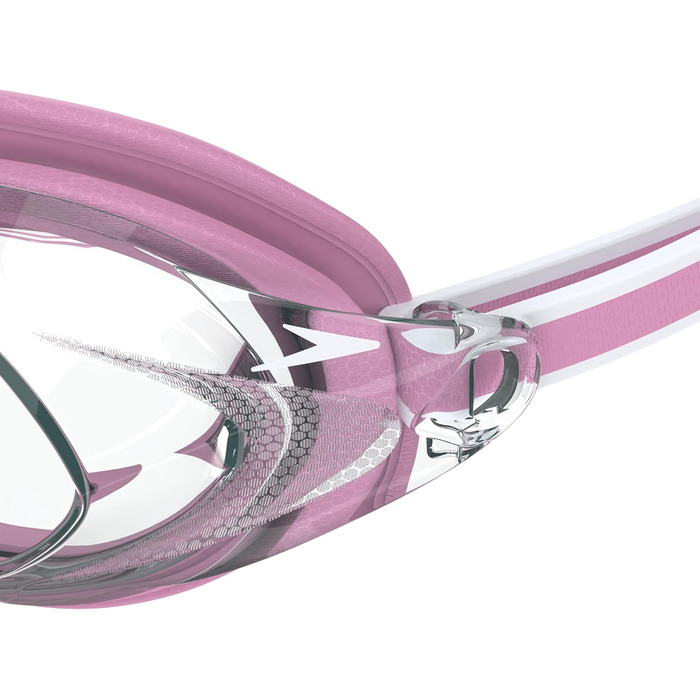 Жіночі плавальні окуляри Speedo Vanquisher 3.0, Funny Pink/Clear, універсальний розмір