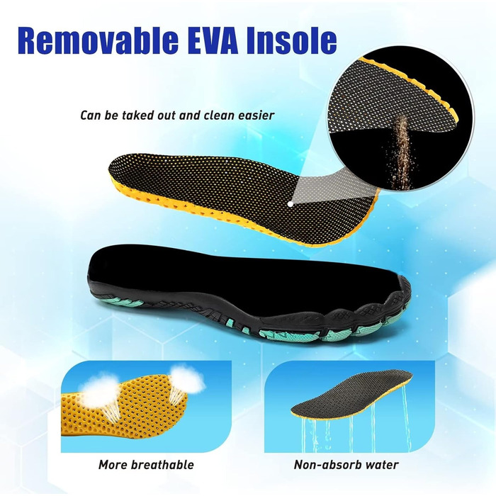 Взуття для плавання Mabove для жінок та чоловіків: шльопанці для плавання, пляжні шльопанці, шльопанці для водних видів спорту, розмір 37 EU, зелені