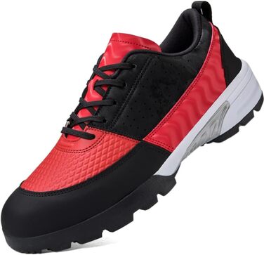 Водонепроникні дихаючі гольф-туфлі без шипів для жінок та чоловіків (44 EU, Червоний)