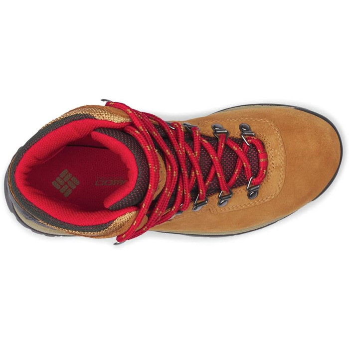 Водонепроникні туристичні черевики Columbia Newton Ridge Plus WP Amped для жінок, коричневі (Elk x Mountain Red), 39.5 EU