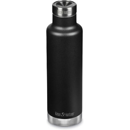 Пляшка для води Klean Kanteen Classic 739 мл, чорна, метал, для чоловіків
