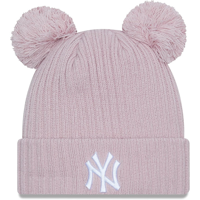 Шапка New Era з логотипом New York Yankees, рожева, для жінок