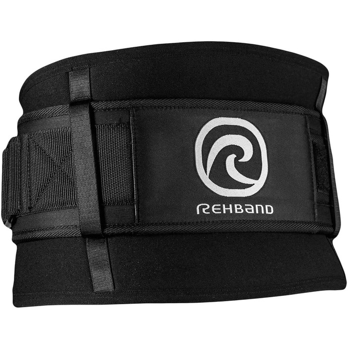 Пояс для спини Rehband X-RX знімний для важкої атлетики, неопреноа бандаж 7мм, підтримка попереку, чорний, XXXL