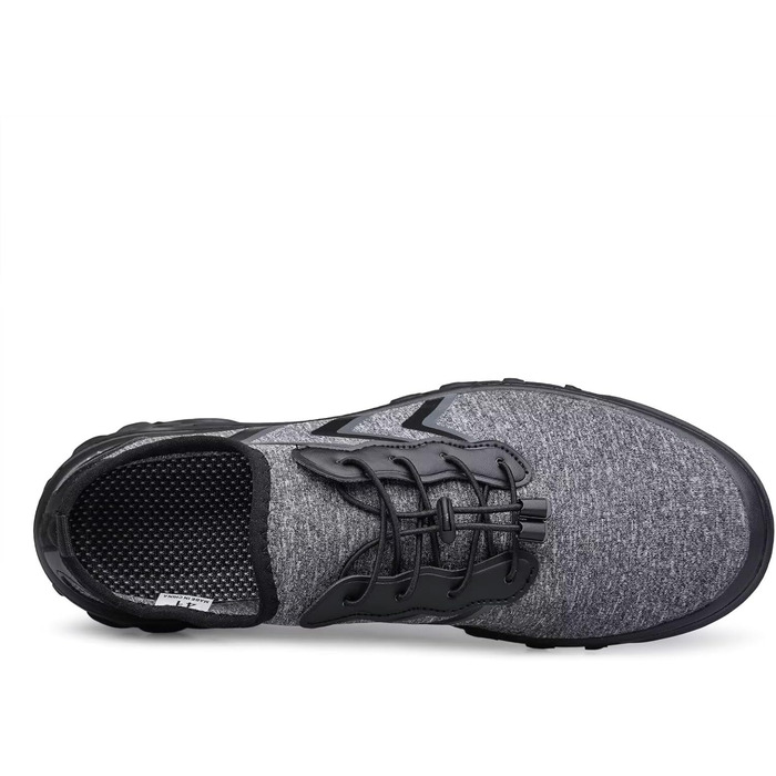 Чоловічі та жіночі аквашузи для плавання та відпочинку на пляжі. Швидковисихаючі аквашузи для води, піску, серфінгу. Розмір 39 EU, чорний/сірий колір.