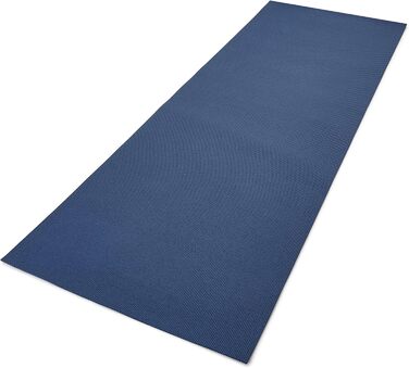 Йога-мат Reebok темно-синій 173x61x0,4 см, килимок для йоги, фітнесу