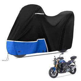 Водонепроникний чохол для мотоцикла BMW R1250GS, R1300GS, F650GS, F750GS (з кофрами), тканина Oxford 420D, всесезонний захисний чохол від дощу та сонця
