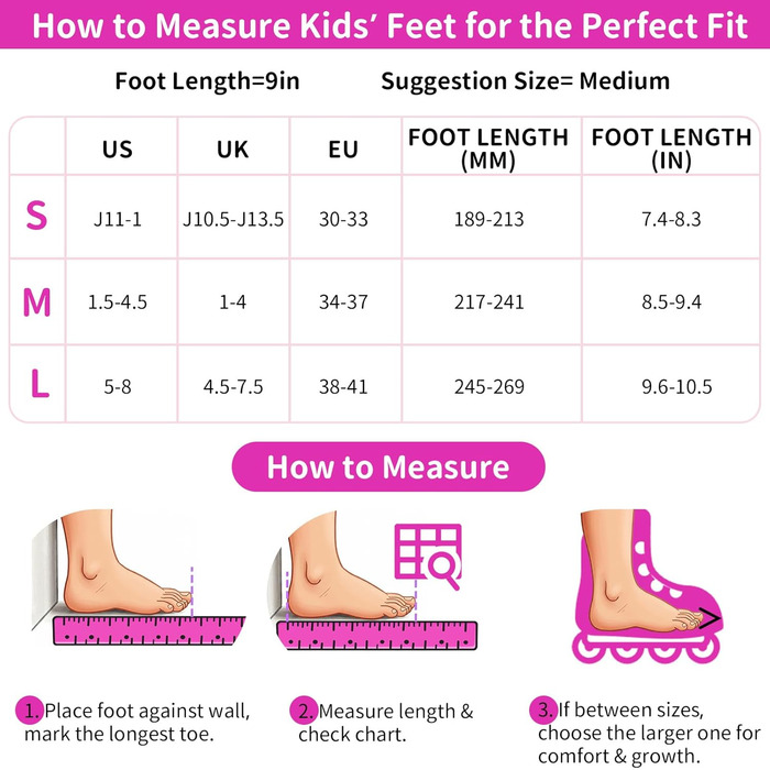 Інлайни BELEEV для дітей, підлітків та дорослих, ролики з регульованим розміром, світлодіодні шнурки та колеса, рожевий колір