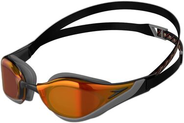Універсальні окуляри для плавання Speedo Fastskin Pure Focus, антифог, для змагань, чорні/сірі/золоті
