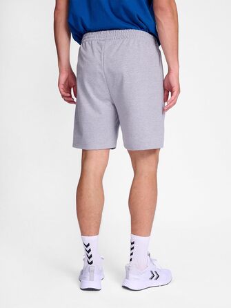 Чоловічі короткі шорти Hummel Hmlgo сірого кольору (Melange), розмір XL, з регульованою талією