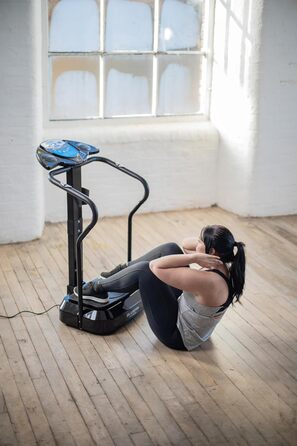 Платформа вібраційна Bluefin Fitness Pro - тиха, з вбудованими колонками