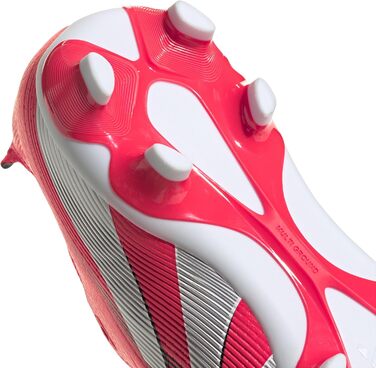 Футбольні бутси adidas Predator League для унісекс, мульти-поверхня, 46 EU, колір Lucid Red/Ftwr White/Core Black