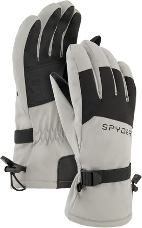 Чоловічі утеплені зимові рукавички для снігу та лиж Spyder, розмір L, колір Zinn