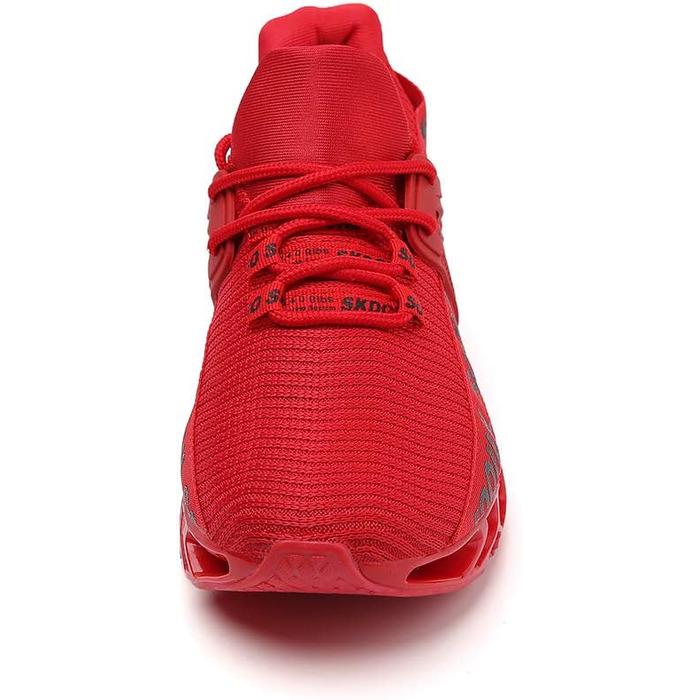 Чоловічі кросівки TSIODFO для спорту, бігу, тенісу та прогулянок (41.5 EU, червоні)