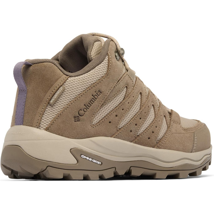 Черевики трекінгові жіночі Columbia Redmond IV Waterproof Mid Rise, 40 EU, Wet Sand Granite Purple
