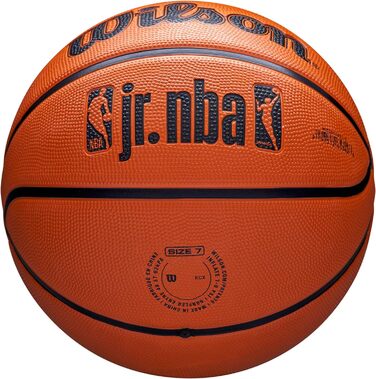 Баскетбольний м'яч Wilson Jr. NBA Drv Plus, розмір 4, коричневий