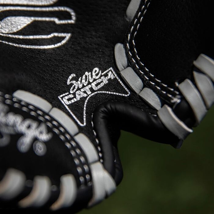 Рукавичка для бейсболу Rawlings Sure Catch T-Ball (9.5-11.5 дюймів) для дітей 6-8 років, коричнева