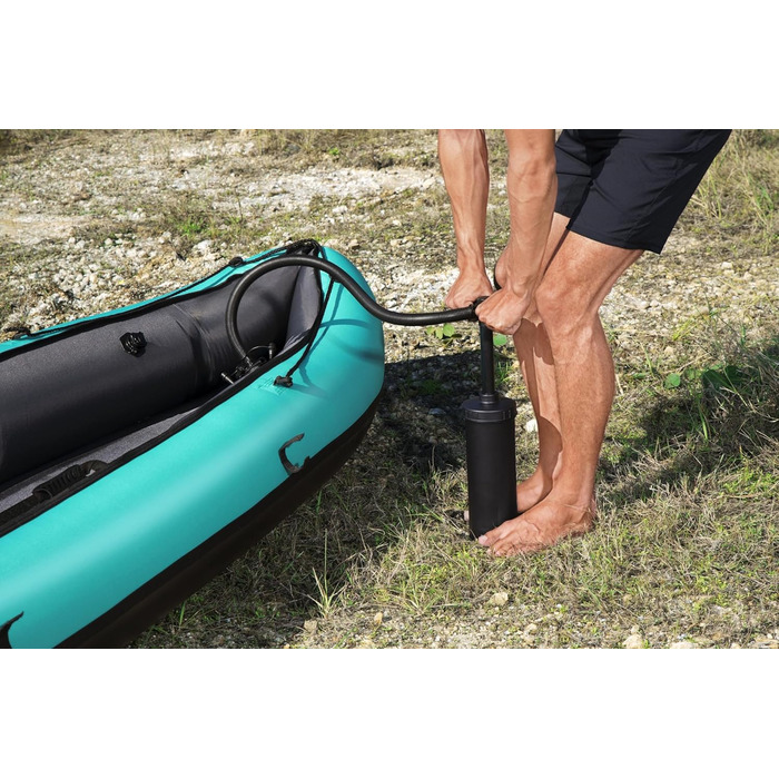 Надувний каяк Bestway Hydro-Force Ventura 280×86×40 см, комплект
