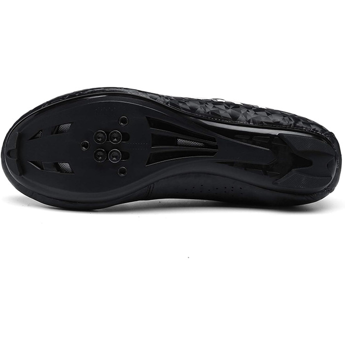 Велосипедні шкарпетки Radsport: чоловічі та жіночі шкарпетки для шосе та MTB велосипедів, антиковзаюча підошва, дихаючі, SPD, білі (41 EU, вузька колодка, чорний)