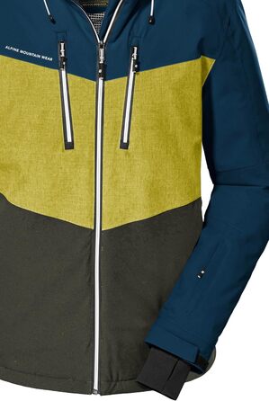 Killtec Unisex KSW 45 N – Скі-жакет для жінок та чоловіків (XXL, темно-петрольовий)