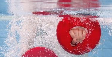 BECO AquaDisc SZ – Аквадиски для тренувань у воді, пара, зелені, для аквааеробіки та фітнесу