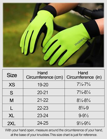 Зимові рукавички для велоспорту та катання на лижах з сенсорним екраном, вітрозахисні, теплі, зелені, XL