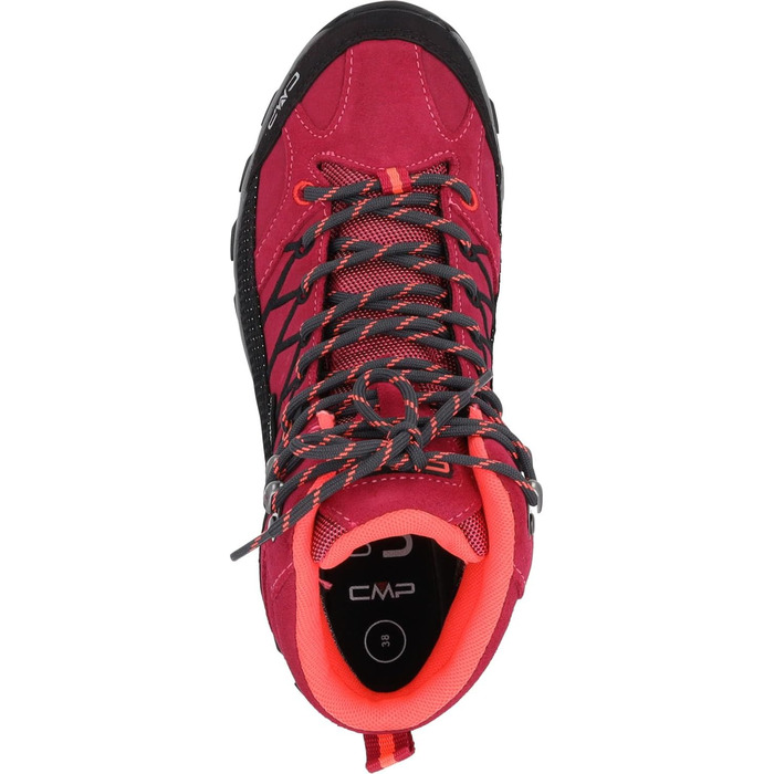 Жіночі трекінгові черевики CMP Rigel Mid Wmn Wp, Маджента/Антрацит, 39 EU