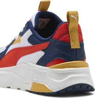 Дитячі кросівки PUMA Trinity Lite Jr - біло-червоно-сині (39 EU)