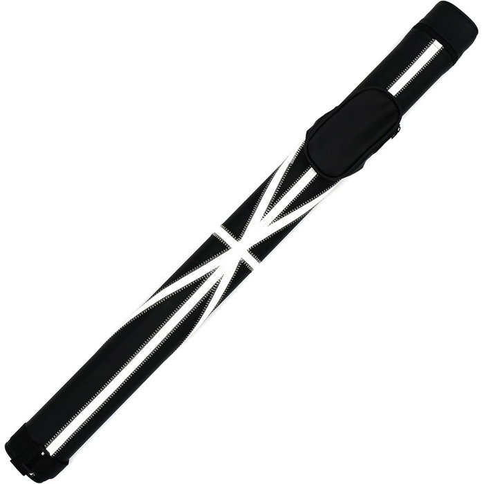 Чохол для більярдного кия BILMAG Cue Player II, 1/1, 82 см, чорний-білий