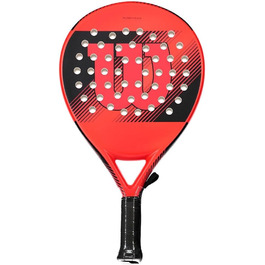 Падель ракетка Wilson Striker для дорослих, унісекс, червона, універсальний розмір