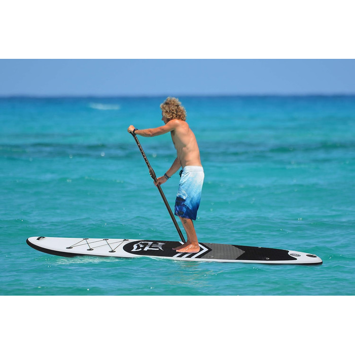 Надувна SUP-дошка Tigerxbang 320 см з комплектом аксесуарів, чорна
