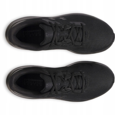 Чоловічі кросівки для бігу Under Armour UA Charged Pursuit 4, чорні, розмір 44