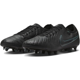 Футбольні бутси Nike Legend 10 Pro FG, 43 EU, чорний/чорний/Deep Jungle