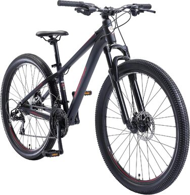Гірський велосипед BIKESTAR Hardtail алюмінієвий, 21 швидкість Shimano, дискові гальма, 27.5