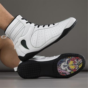 Жіночі боксерські черевики для фітнесу та боротьби, дихаючі, білі (35 EU)