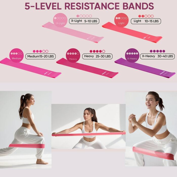 Набір для пілатесу 13 частин: м'яч, кільце, аксесуари. Violett