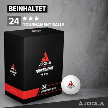 Професійна ракетка для настільного тенісу JOOLA INFINITY CARBON, сертифікована ITTF, для досвідчених гравців + тенісні м'ячі