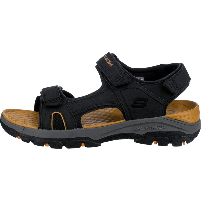 Чоловічі сандалі Skechers Tresmen Hirano 43 EU, чорні, синтетичні