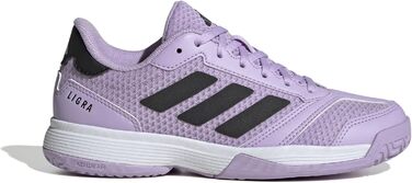 Дитячі кросівки Adidas Ligra 8 для залу - унісекс, Powder Plum/Core Black/Cloud White