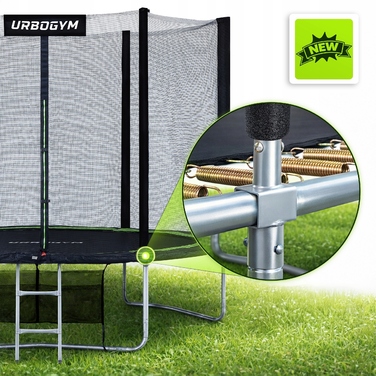 Батут із сіткою Urbogym 252 см FT 8 (244-252 см)