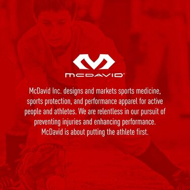 McDavid 6446R компресійний наколінник Hexpad для залу, еластичний, захист від ударів