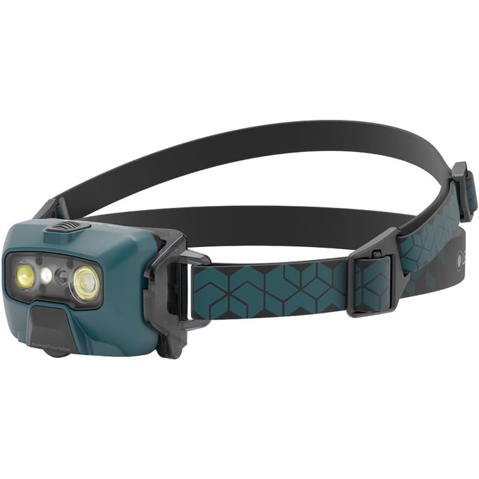 Ліхтар на голову Ledlenser HF6R Core Teal Green 800 lm - водонепроникний, з червоним світлом