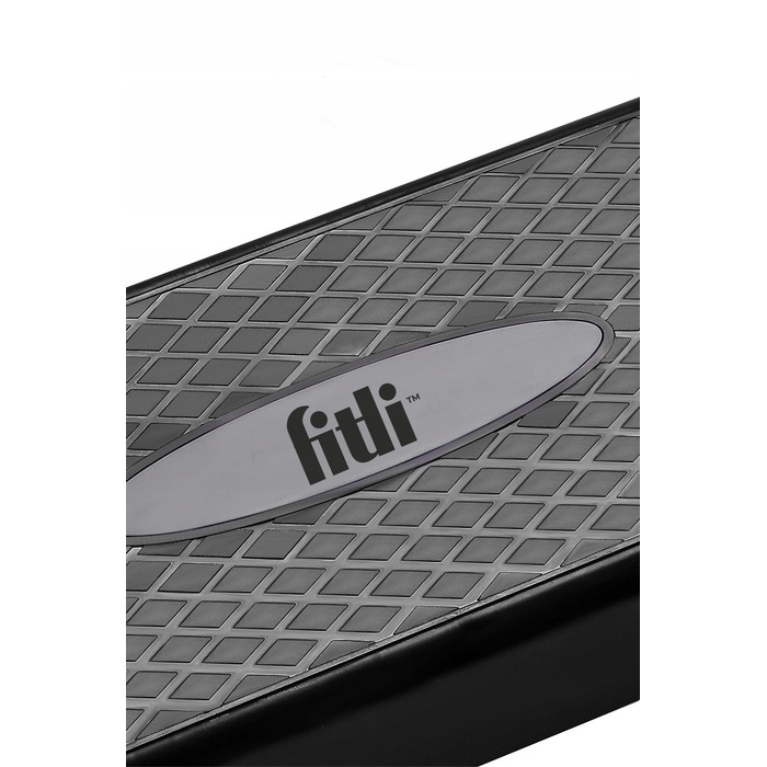 Степер для фітнесу Fitli FTL55, сірий, 2-рівневий