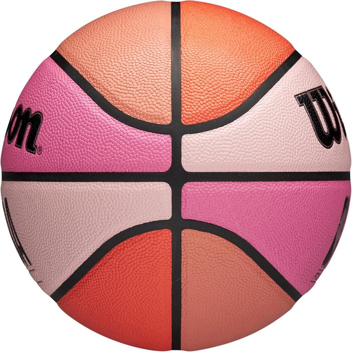 М'яч для баскетболу Wilson NBA Forge Wow Indoor/Outdoor, Розмір 7, Градієнт кольору