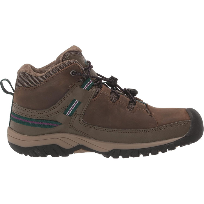 KEEN Targhee Mid WP - водонепроникні трекінгові черевики для дітей (12 Little Kid, Canteen Charisma)