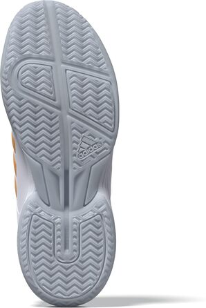 Жіноче взуття для залу Adidas Speedcourt - розмір 38 2/3 EU, білий, помаранчевий, блакитний