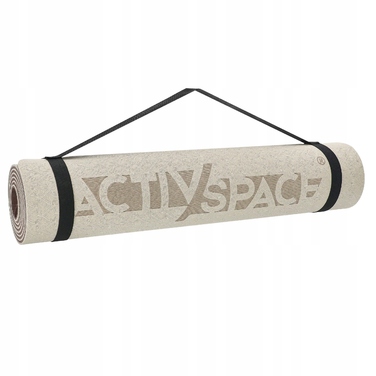 Килимок для фітнесу Activ/Space 183 см x 61 см, коричневий